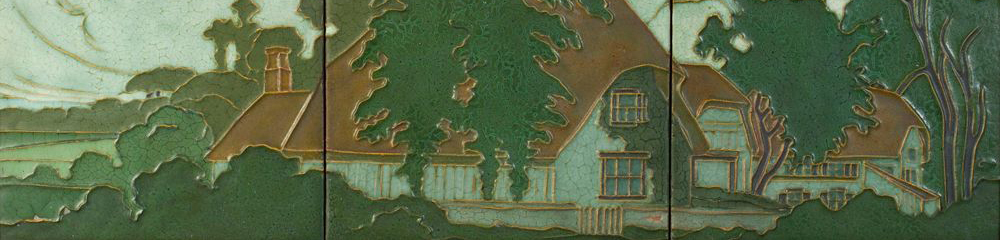 Rookwood Pottery - Outline English Landscape