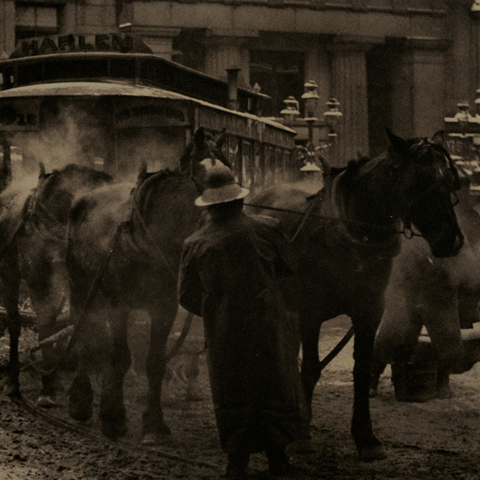 Alfred Stieglitz - The Terminal, c. 1892