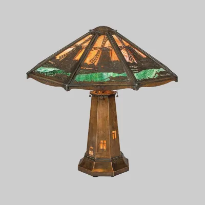Charles P. Limbert Company - Windmill Lamp