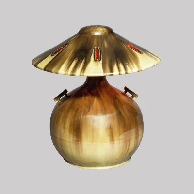 Elizabeth E. Burton - Pine Tree lamp